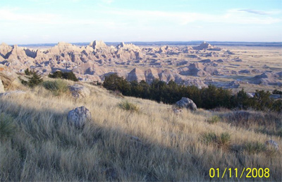 U. S. A - Badlands National Park